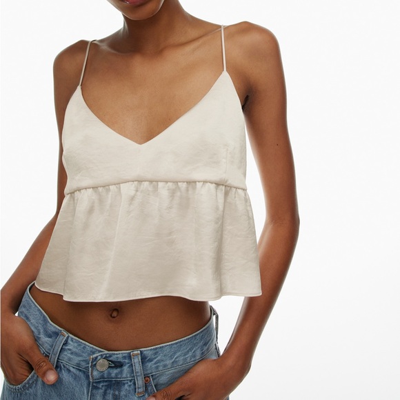Aritzia Wilfred Loved Satin Camisole - Picture 2 of 9